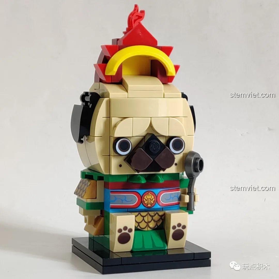 Toàn bộ 6 mô hình lắp ráp GUDI Ngự Hoàng Vạn Tuế và Ba Trát Hắc từ góc nhìn khác.