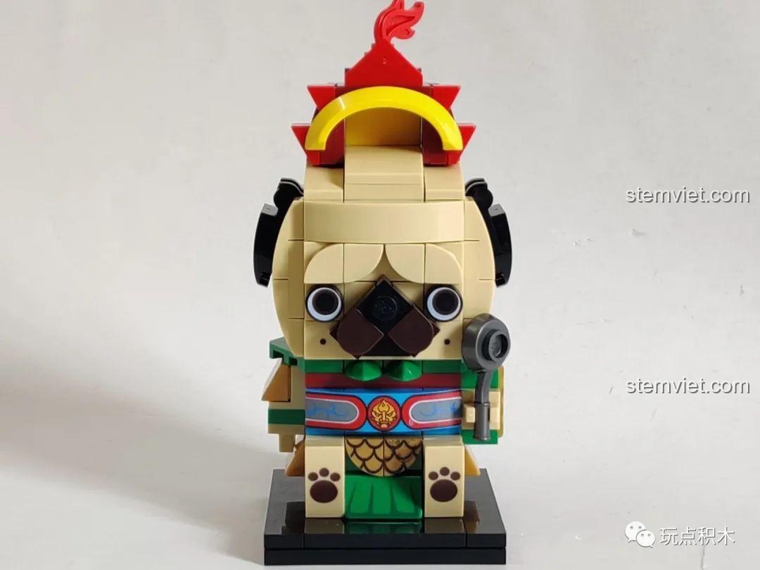 Toàn bộ 6 mô hình lắp ráp GUDI Ngự Hoàng Vạn Tuế và Ba Trát Hắc xếp hàng ngang.