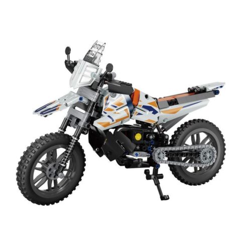 Bộ lắp ráp AchKo 30015 Mô tô Địa Hình KTM-790 434 mảnh cho bé trai 6 tuổi, đồ chơi mô hình chất lượng cao giá tốt