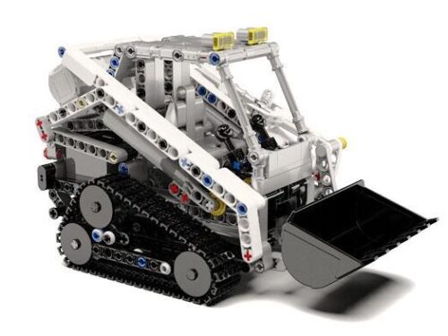 Mô hình bộ lắp ráp Robot Lập Trình Xe Xúc Alpha Egg HK182700 cho con trai 6 tuổi, rèn luyện tư duy logic.