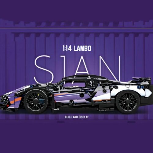 Bộ lắp ráp Siêu xe Lamborghini Sián FKP 37 Baka Technology 33012 tỉ lệ 1:14 với thiết kế holographic độc đáo, phù hợp cho bé trai 14 tuổi yêu tốc độ, giá tốt.