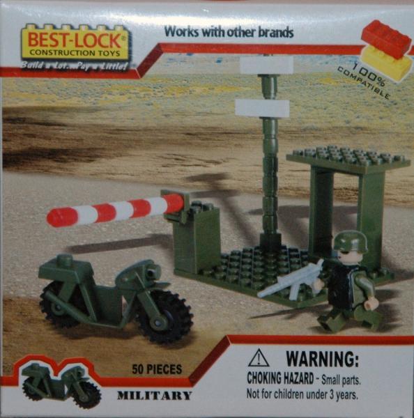 Best-Lock 507 Military Checkpoint bộ đồ chơi lắp ráp cho bé trai