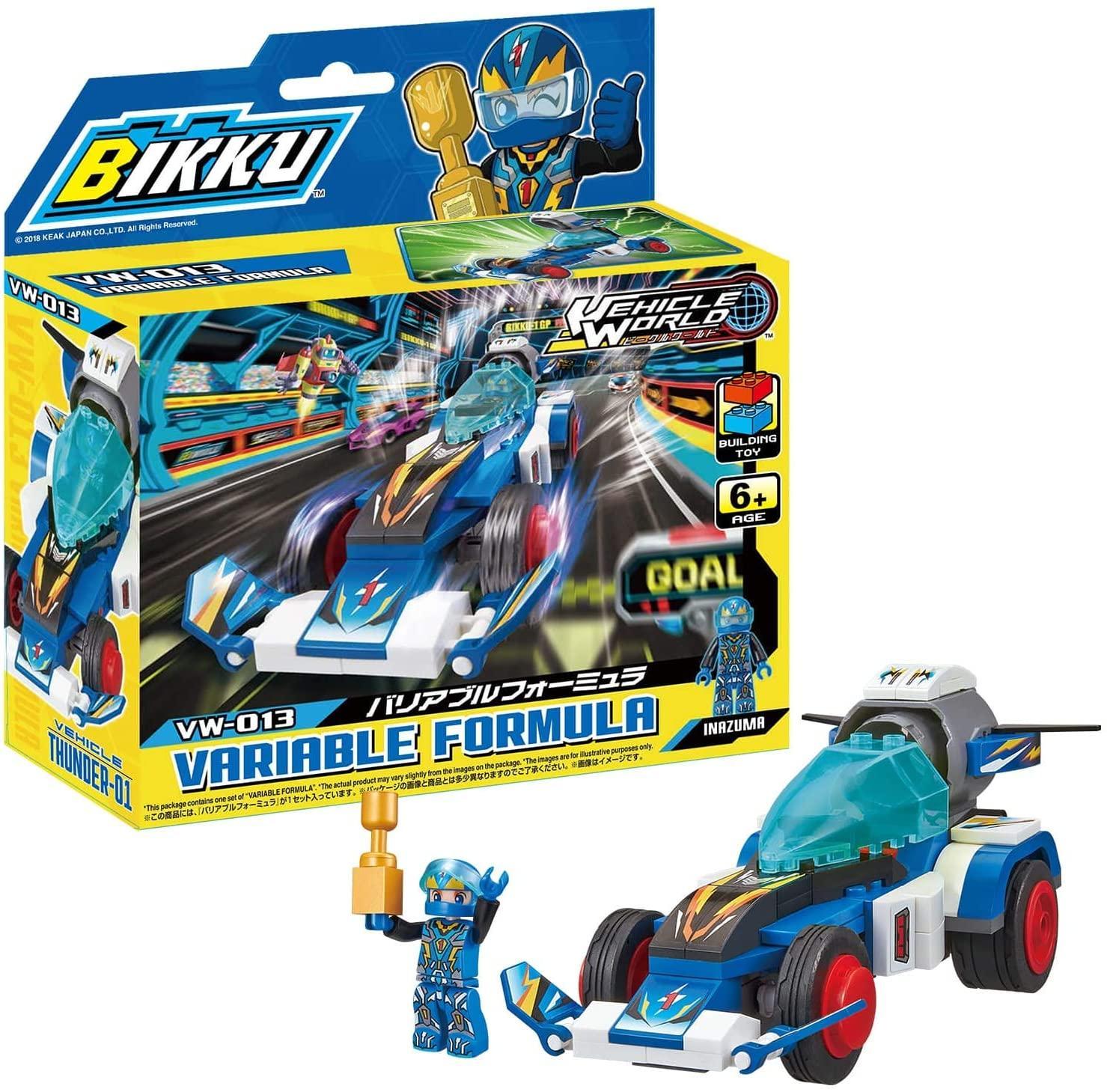 Bộ lắp ráp BIKKU VW-013 Xe Đua Công Thức Biến Hình cho bé trai 6 tuổi, hộp sản phẩm chất lượng cao, giá tốt