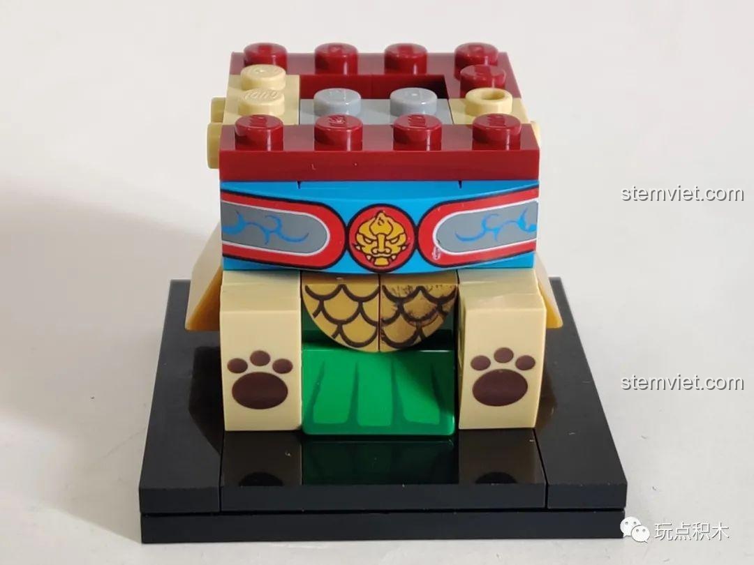 Ba mô hình lắp ráp GUDI Ba Trát Hắc 52054, 52055, 52056 từ nhiều góc độ.