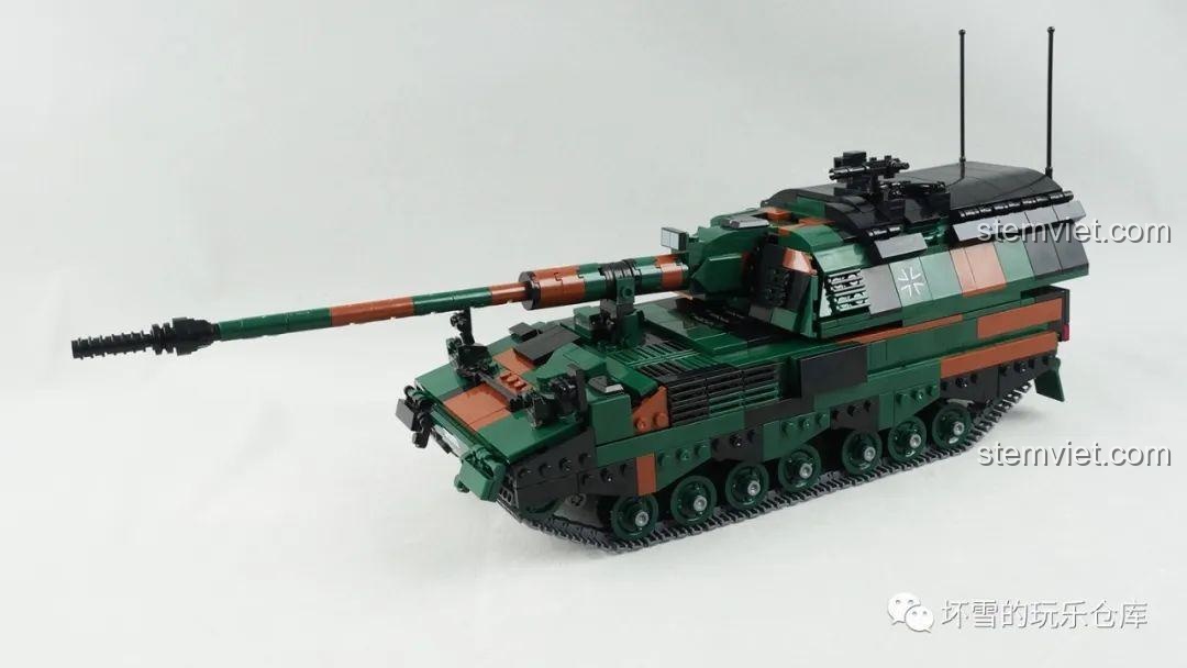 Mô hình hoàn chỉnh của bộ lắp ráp Pháo Tự Hành Panzerhaubitze 2000 Xingbao XB06047