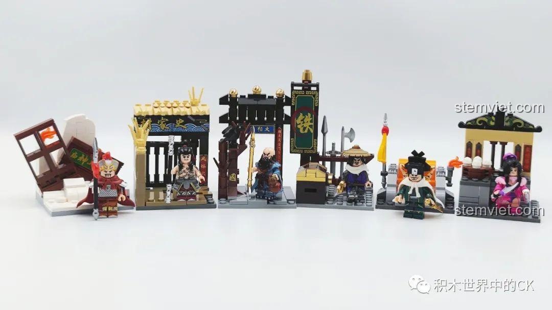 Bộ sưu tập đồ chơi lắp ráp Decool Thủy Hử Tiểu Hiệp, không thể thiếu cho các fan đồ chơi lắp ráp.