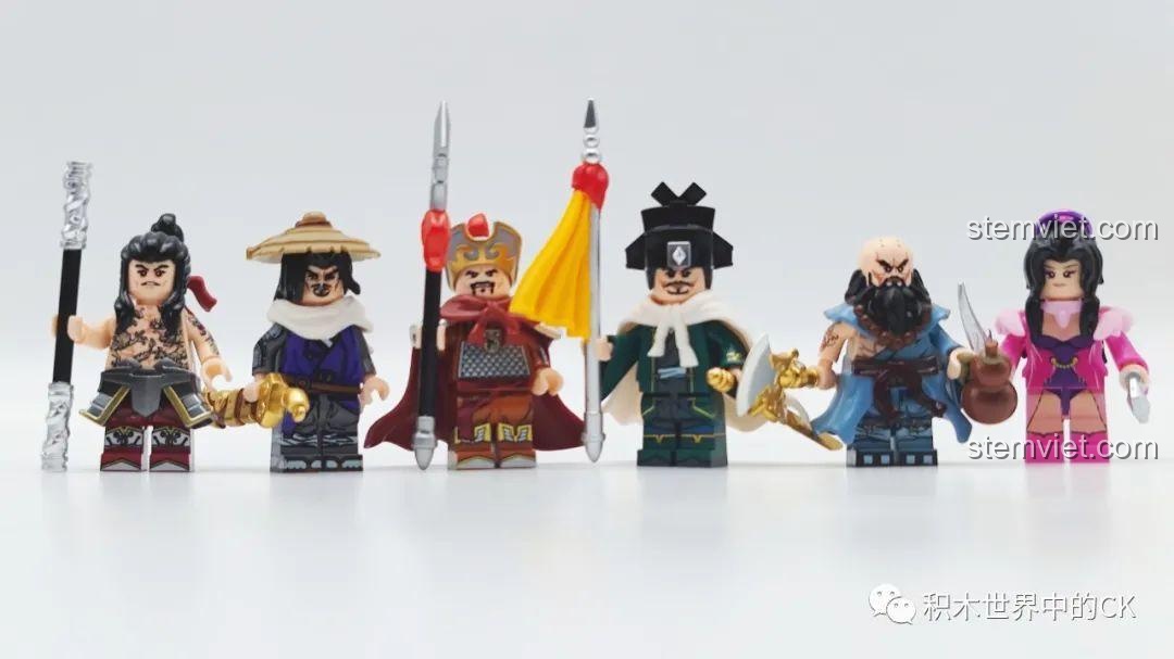 Bộ đồ chơi lắp ráp Decool Thủy Hử Tiểu Hiệp mang lại giờ phút vui chơi bổ ích và phát triển kỹ năng cho bé.