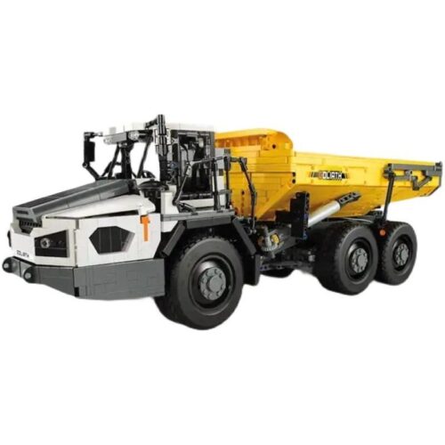 CaDA C61054 Xe Tải Tự Đổ Khớp Nối đồ chơi mô hình, mô tả chi tiết xe tải công trình hạng nặng, phù hợp bé trai 6 tuổi trở lên, giá tốt.
