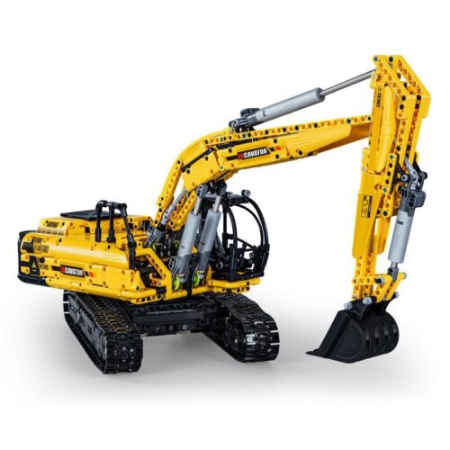 Mô hình đồ chơi lắp ráp CaDA C61082 Máy Xúc Điều Khiển Từ Xa Toàn Năng với 1702 chi tiết, phù hợp cho bé trai 8 tuổi.