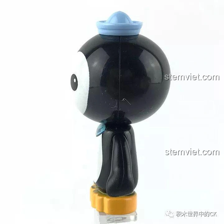 Góc nghiêng của minifigure Pi-sô trong bộ Enlighten 3708 Trụ Sở Bạch Tuộc Octopod, thể hiện tổng thể thiết kế.
