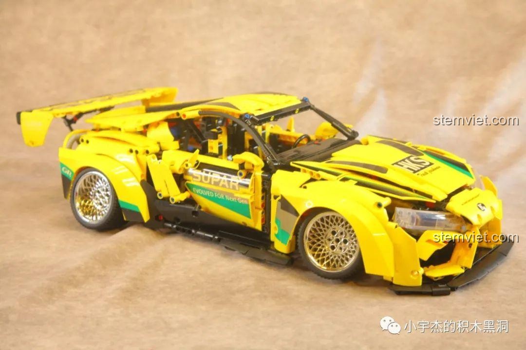 Cánh gió sau của K Box 10249 Toyota Supra được nâng cao, tạo dáng vẻ