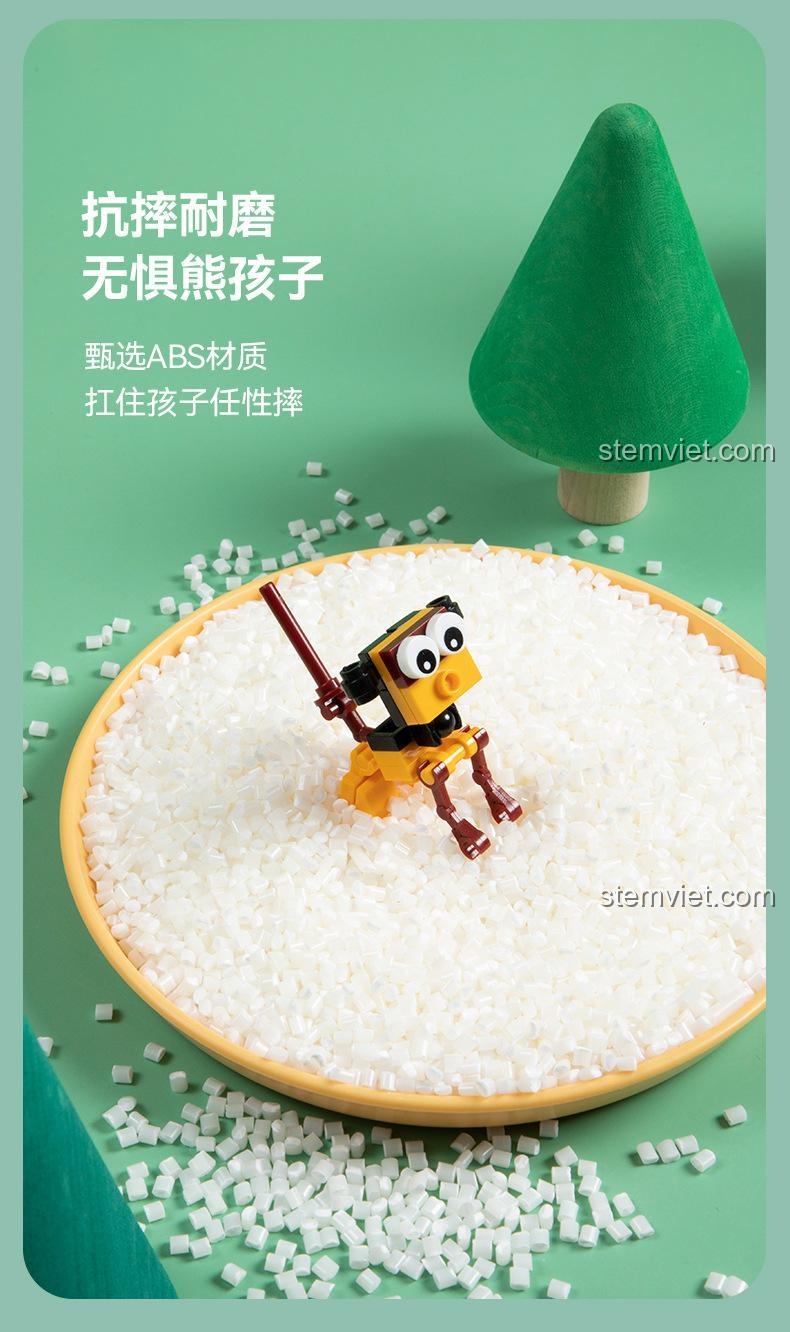 Mô hình động vật KY007, chất liệu ABS cao cấp, chống rơi chống mài mòn, bền bỉ cho bé 6 tuổi.