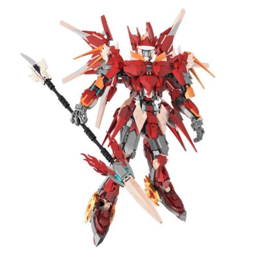 Mô hình Cơ Giáp Na Tra Chizao She 212214, bộ lắp ráp robot chiến đấu cho bé trai 6 tuổi.