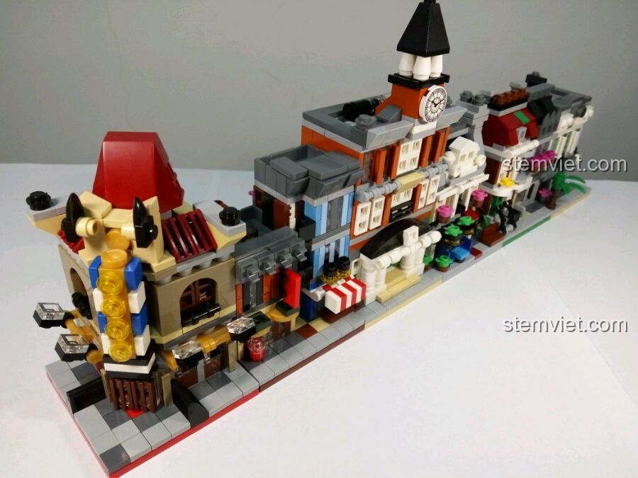 Bộ đồ chơi Tòa Thị Chính Mini Decool và các mô hình khác trong series Mini Street View.