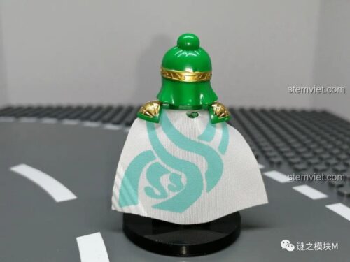 Mặt lưng bộ lắp ghép Khương Duy Tam Quốc, DECOOL 20326, chất lượng cao, tương thích LEGO®.
