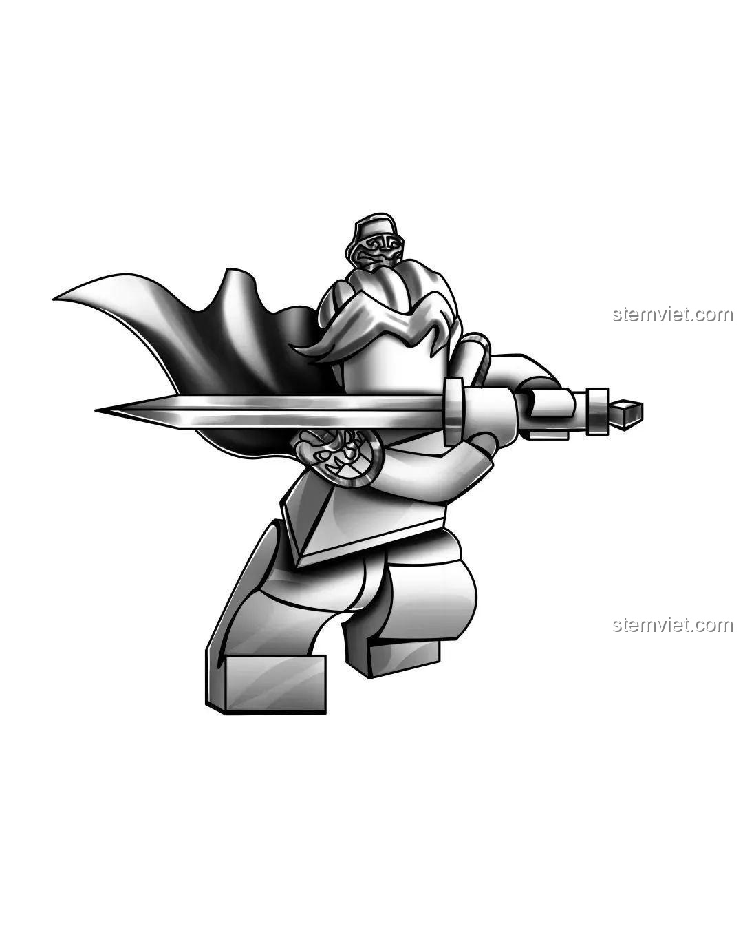 Phụ kiện minifigure DECOOL, mảnh ghép đồ chơi, cho bé trai 6 tuổi