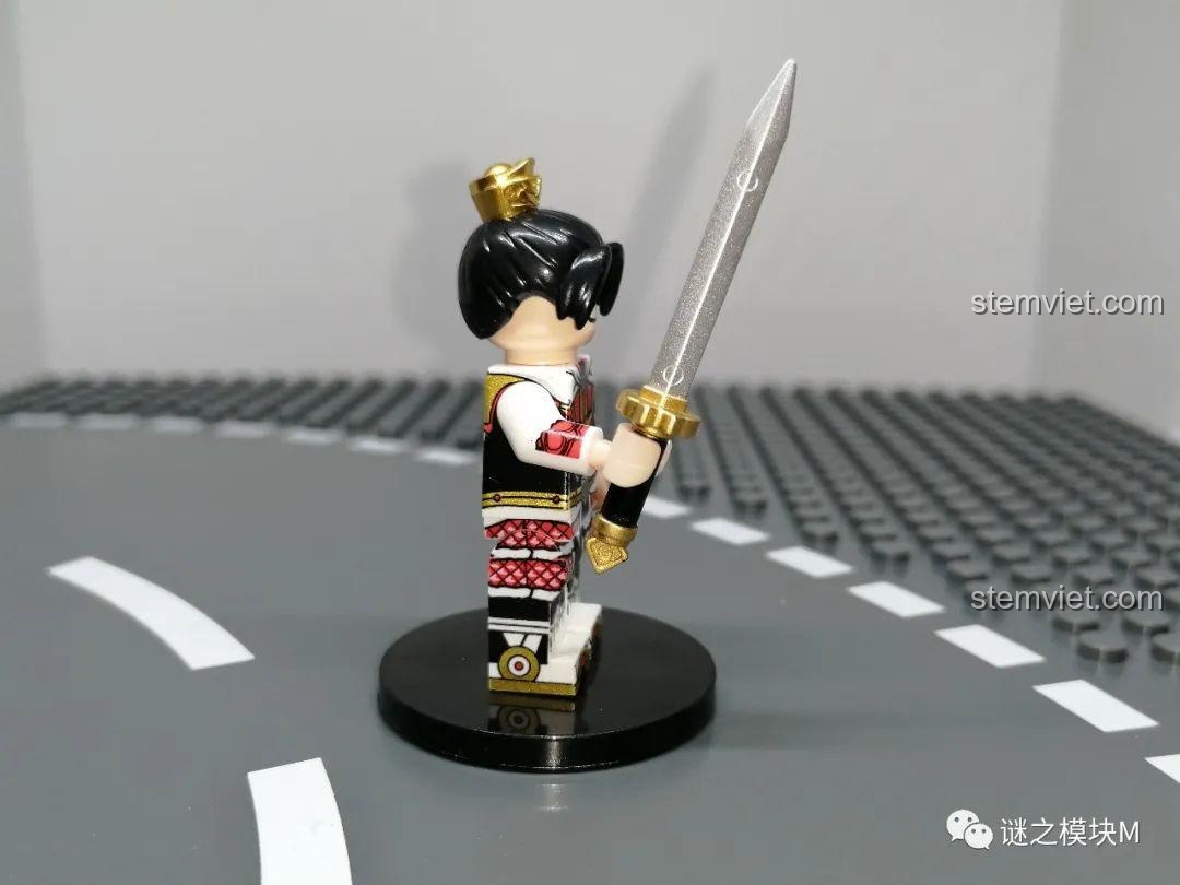 Hộp các minifigure DECOOL series Tam Quốc, đồ chơi lắp ghép nhân vật lịch sử, cho bé trai