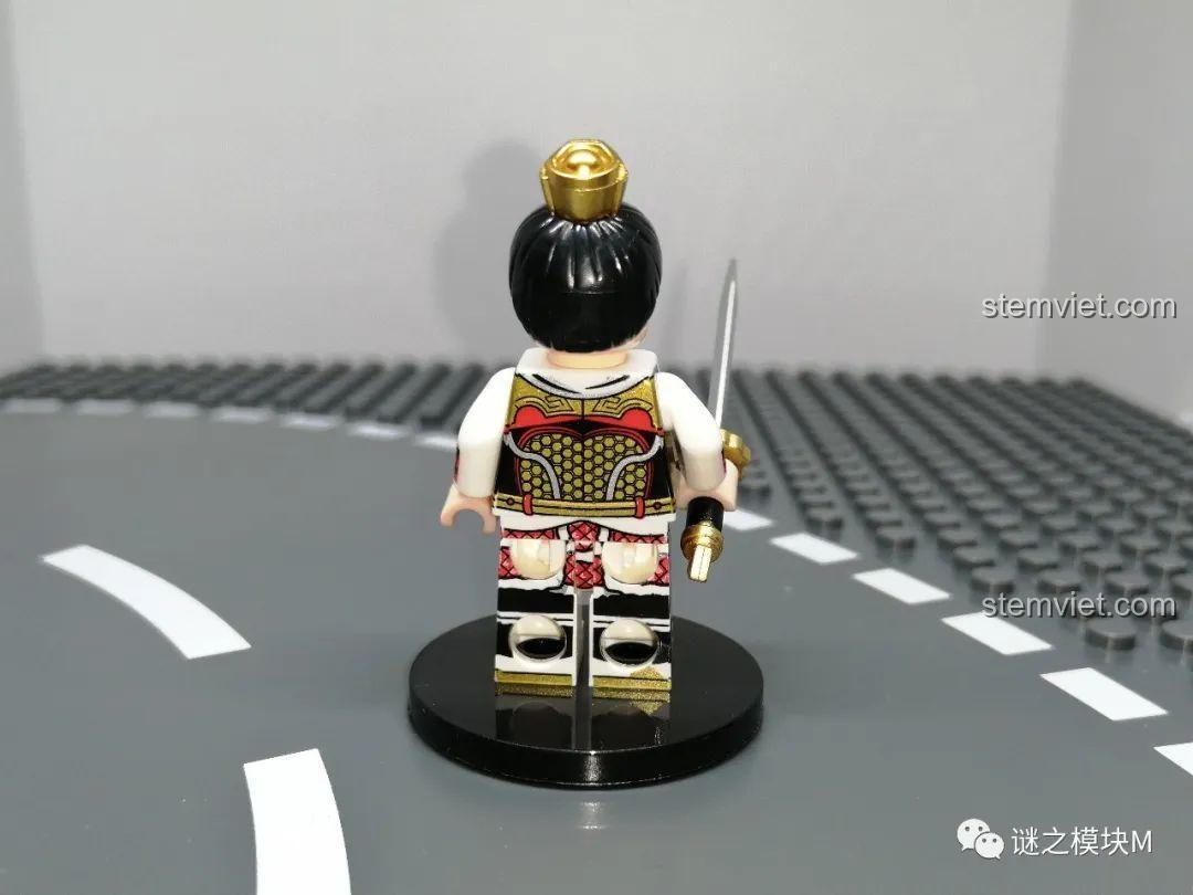 Hộp các minifigure DECOOL series Tam Quốc, đồ chơi mô hình chiến binh, giá tốt