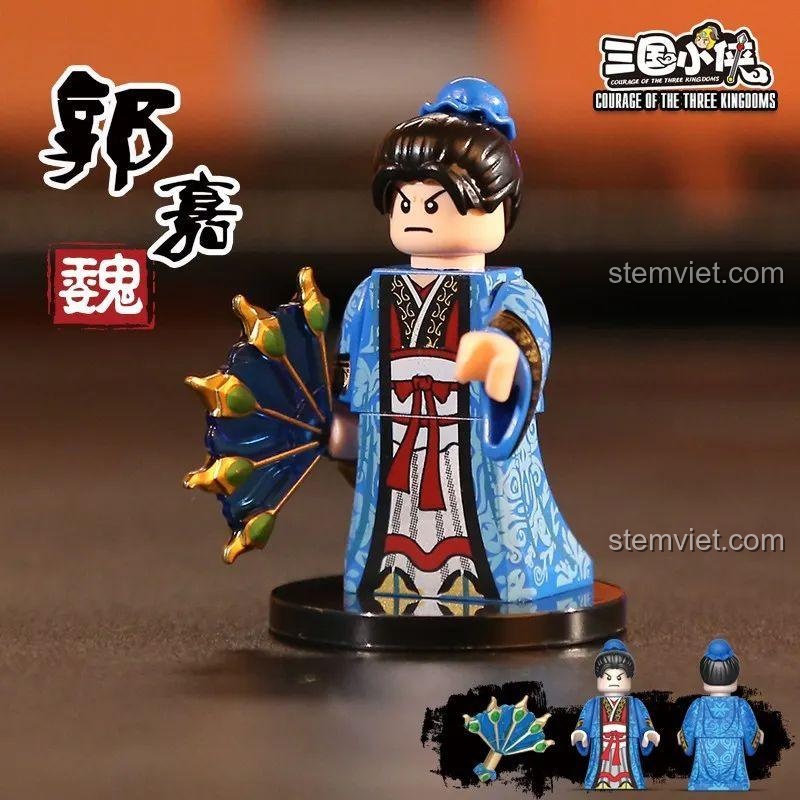 Đồ chơi mô hình Quách Gia DECOOL 20332, minifigure Quách Gia chi tiết tinh xảo, bộ lắp ghép Quách Gia cho bé trai 6 tuổi