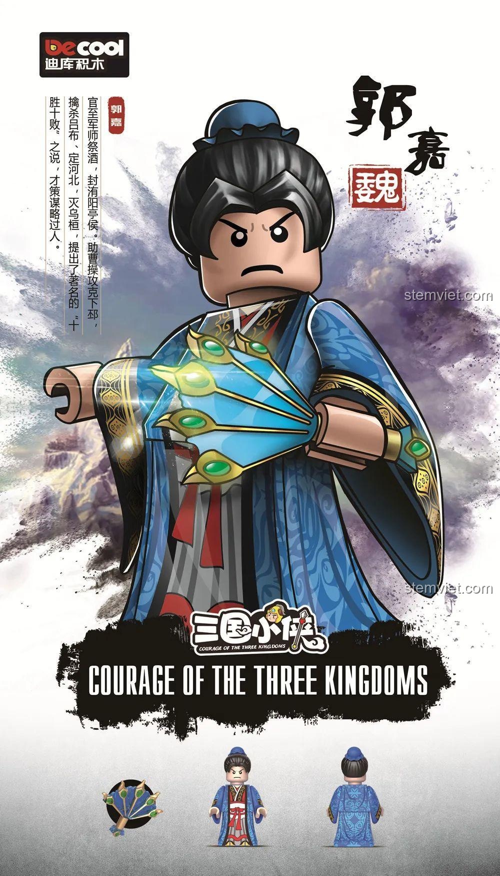 Bộ đồ chơi lắp ráp nhân vật Quách Gia DECOOL 20331 20332 20333 20334 20335 20336, đồ chơi mô hình Quách Gia cho bé trai 6 tuổi, giá tốt