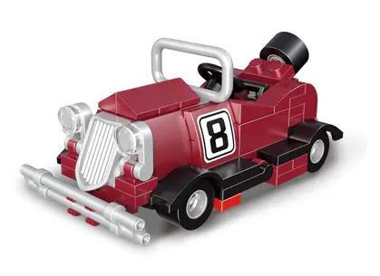 Mô hình đồ chơi xếp hình DECOOL 22021 Xe đua cổ điển PaceMaker cho bé trai 6 tuổi, chất lượng cao, giá rẻ.