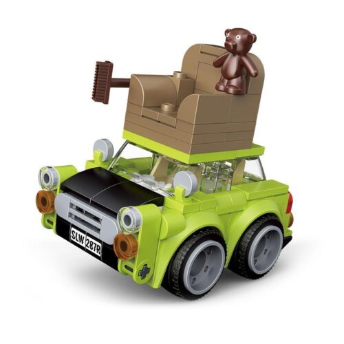 bộ lắp ráp Xe hơi của Mr. Bean Decool 26011, đồ chơi mô hình cho bé trai 6 tuổi giá rẻ.