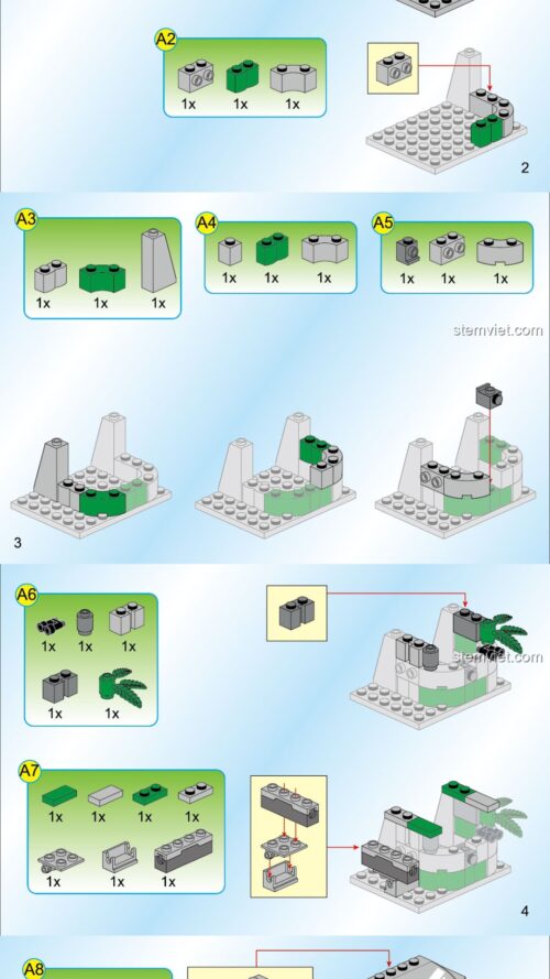 Sách Hướng Dẫn Lắp Ráp Tàu tuần tra quân sự Enlighten 1720 hướng dẫn Enlighten 1720 Tàu tuần tra quân sự