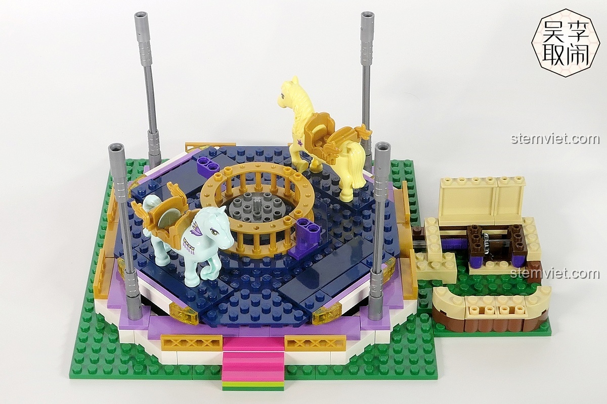 Minifigures quân sự không liên quan đến bộ đồ chơi Vòng quay ngựa gỗ Enlighten 2016