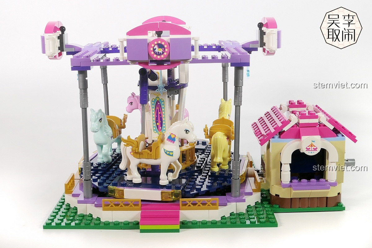 Minifigures quân sự không liên quan đến bộ đồ chơi Vòng quay ngựa gỗ Enlighten 2016