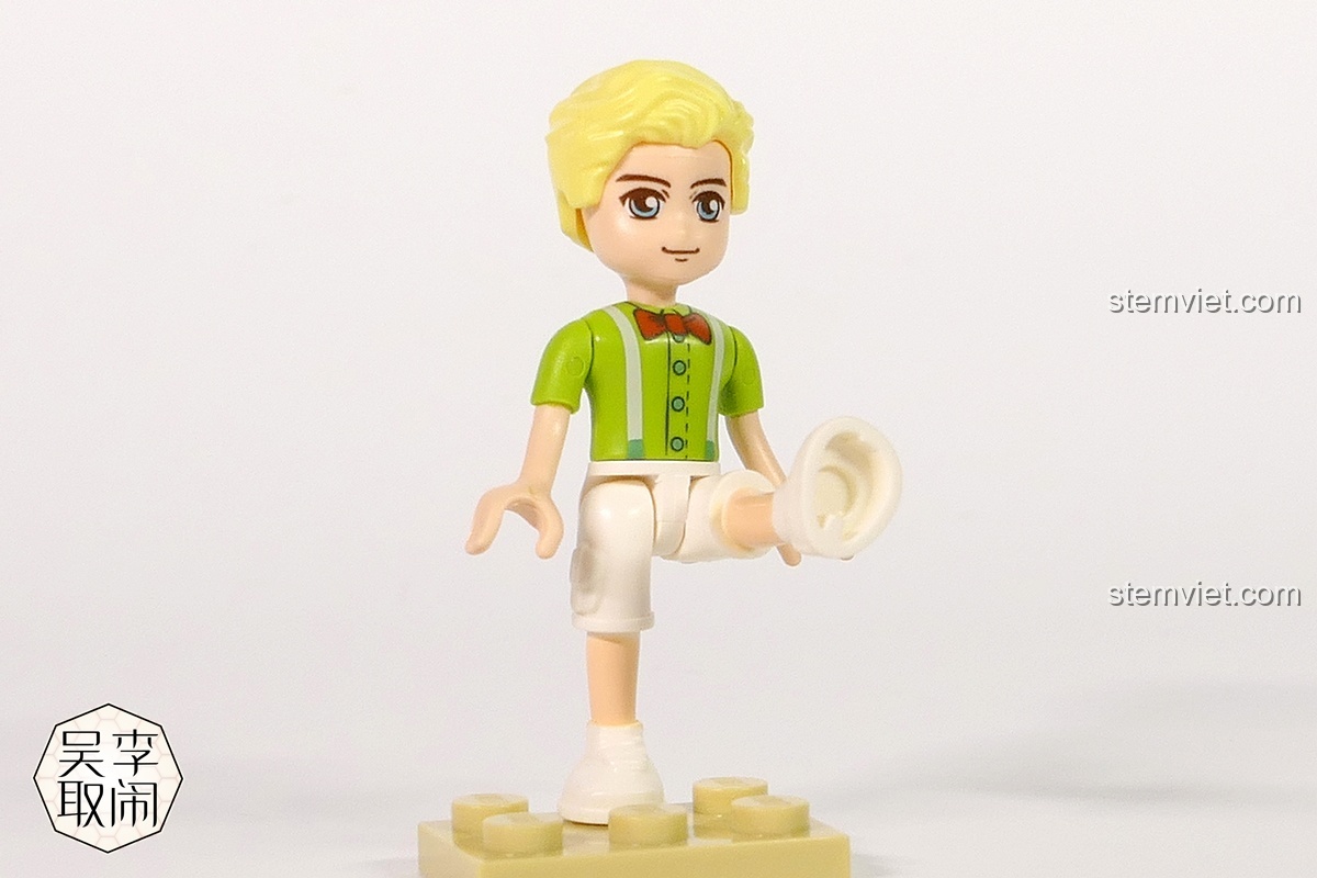 Hướng dẫn lắp ráp minifigure trong bộ lắp ráp Enlighten 2016 Vòng quay ngựa gỗ