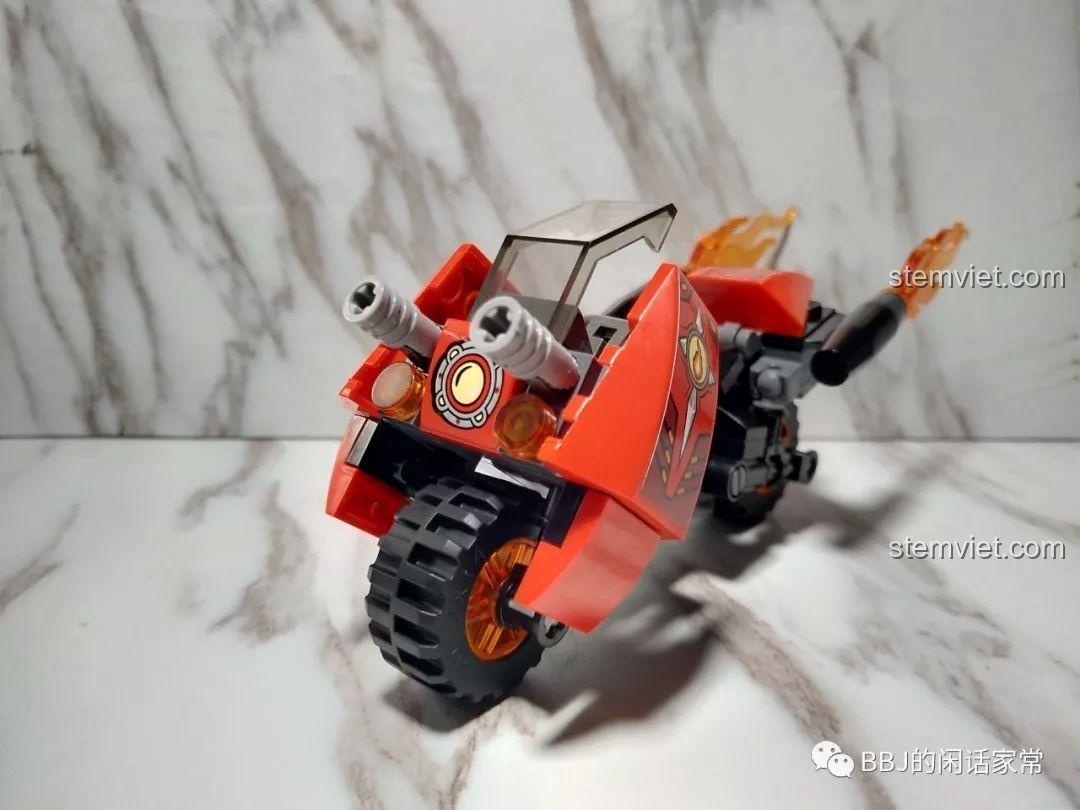 Mô hình Xe Mô Tô Lửa Chiến Đấu Enlighten 3401-3 đã lắp ráp hoàn chỉnh, đồ chơi lắp ráp chất lượng cao.