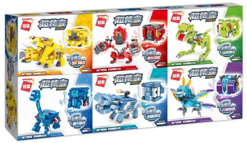 Bộ đồ chơi thú biến hình Enlighten 41203, bộ lắp ráp robot biến hình cho bé trai 6 tuổi, đồ chơi mô hình động vật cơ khí giá tốt, giúp phát triển tư duy sáng tạo.