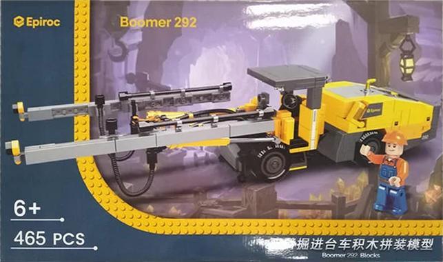 Bộ lắp ghép Epiroc Boomer 292 Xe Khoan Đào Hầm cho bé trai 6 tuổi, giá tốt, chất lượng cao