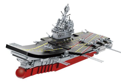 Bộ lắp ráp Forange Block FC6103 Tàu sân bay Type 001A Sơn Đông, mô hình tàu chiến hải quân 2002 chi tiết, phù hợp bé trai 6 tuổi, giá tốt.