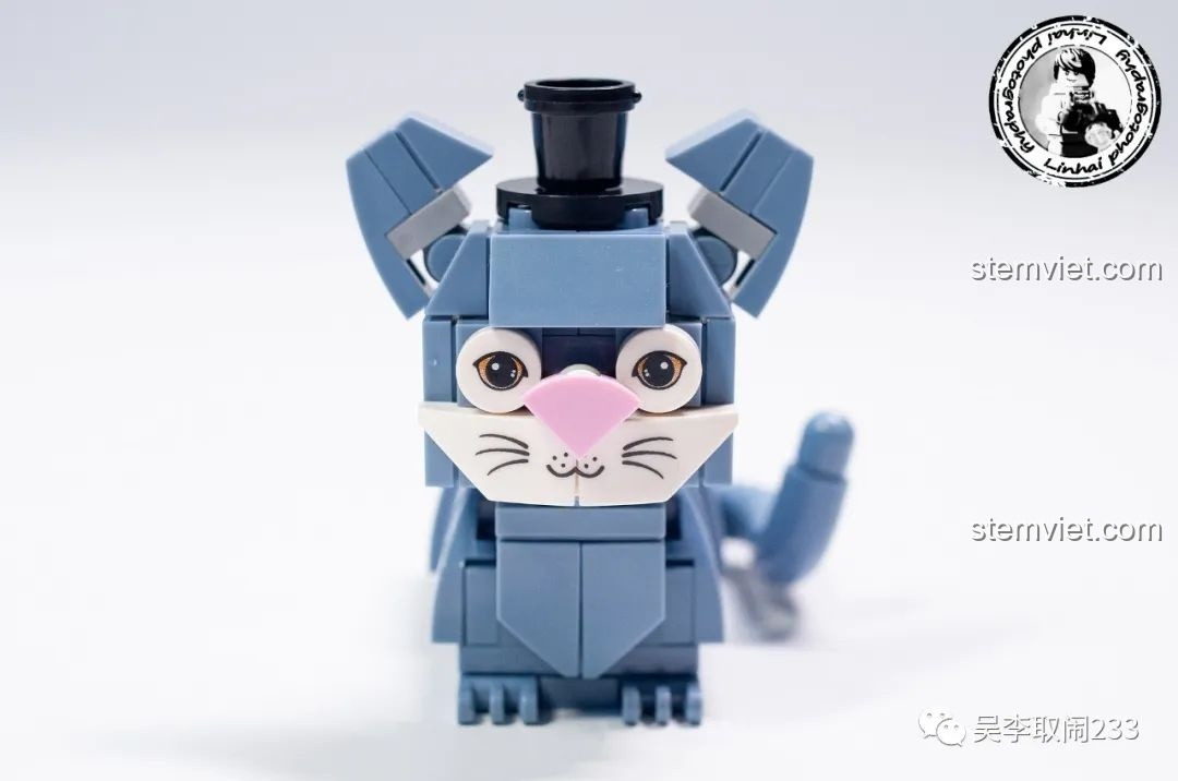 Tổng hợp 12 mô hình lắp ráp thú cưng Forange Block FC8283 gồm chó và mèo, mỗi bé một vẻ đáng yêu.