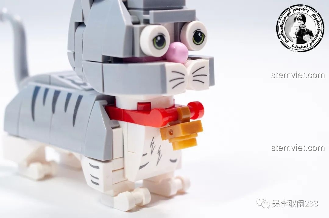 Tổng hợp 12 mô hình lắp ráp thú cưng Forange Block FC8283 gồm chó và mèo, mỗi bé một vẻ đáng yêu.