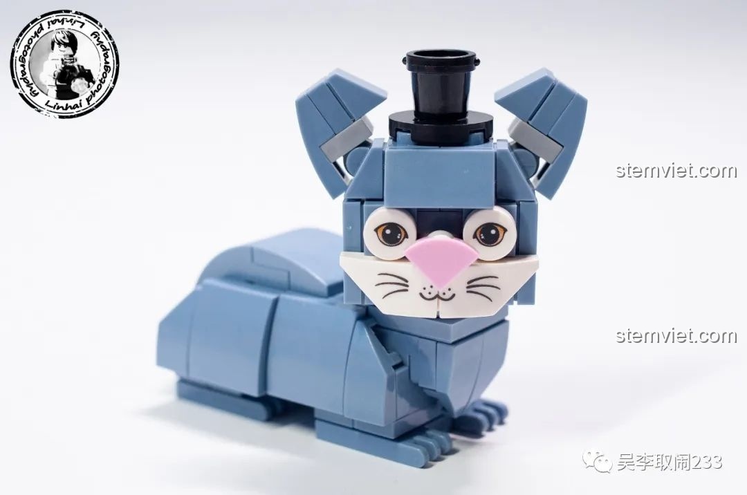 Tổng hợp 12 mô hình lắp ráp thú cưng Forange Block FC8283 cùng tất cả phụ kiện đi kèm, tạo nên một thế giới động vật thu nhỏ.