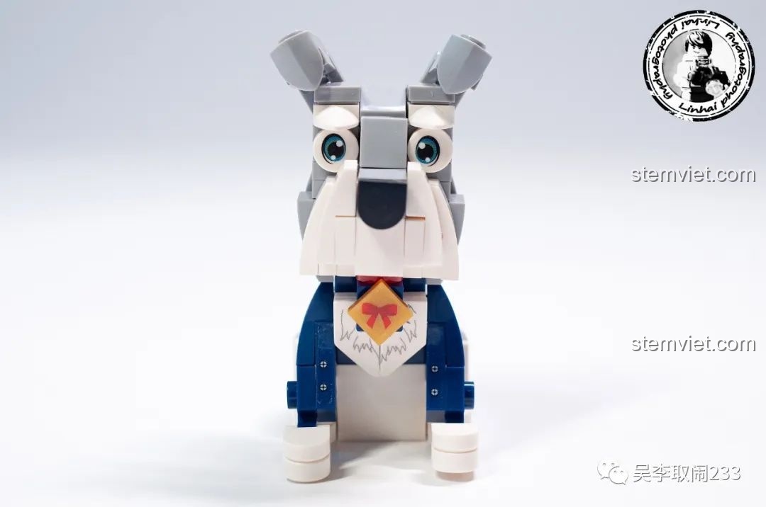 Hộp đồ chơi lắp ráp Mèo Xiêm Forange Block FC8283-8, một trong 12 mẫu thú cưng đáng yêu.