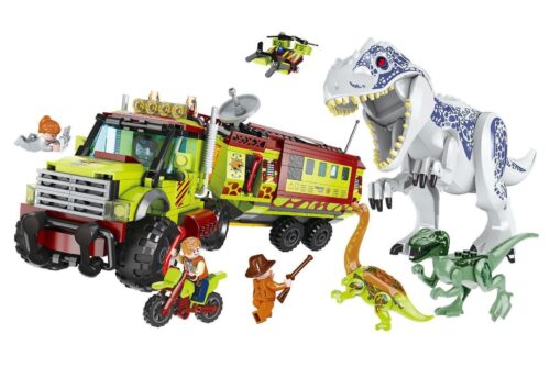 Bộ lắp ráp Forange FC3721 Đội Thám Hiểm Khủng Long với xe tải, khủng long bạo chúa và minifigures, đồ chơi mô hình cho bé trai 6 tuổi, giá tốt.