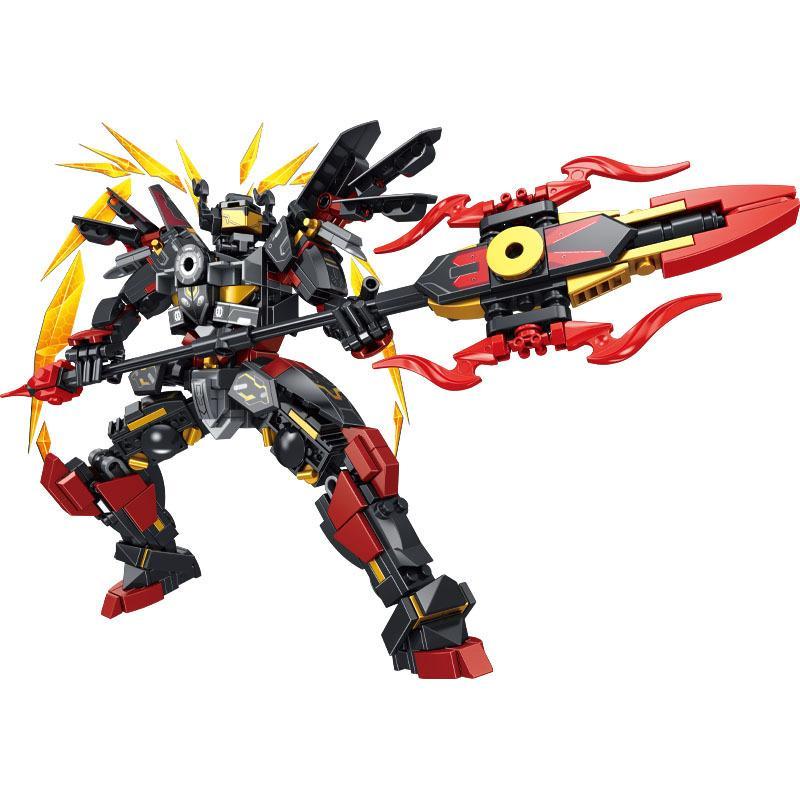 Bộ đồ chơi Lữ Bố Cơ Giáp GAOMISI T3051, robot biến hình chiến cơ, đồ chơi lắp ráp cho bé trai 6 tuổi, chất lượng cao, giá tốt.