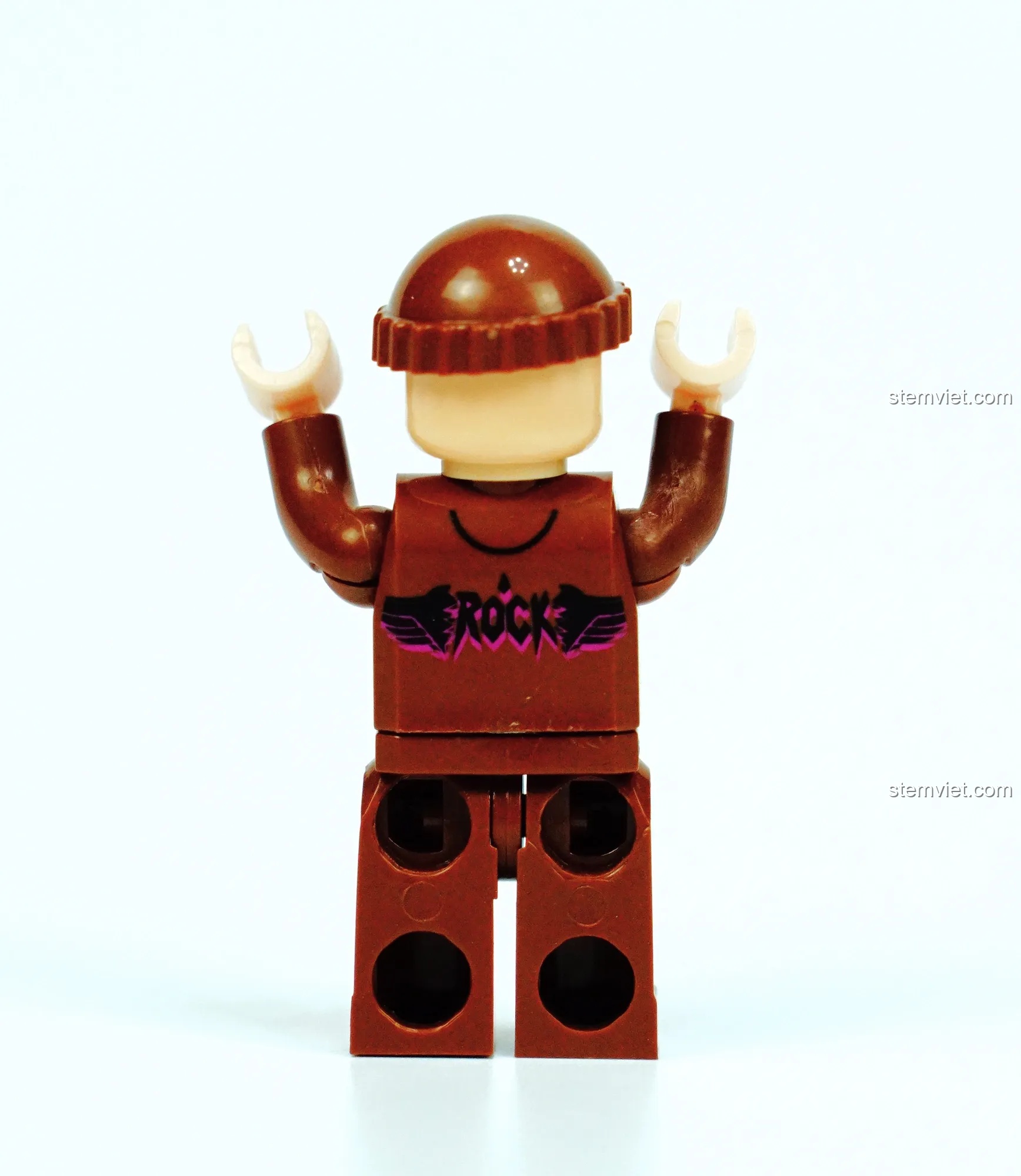 Góc nhìn 3/4 của đồ chơi lắp ghép Xe Bán Tải Địa Hình Quái Vật XB-03025 sau khi hoàn thành.