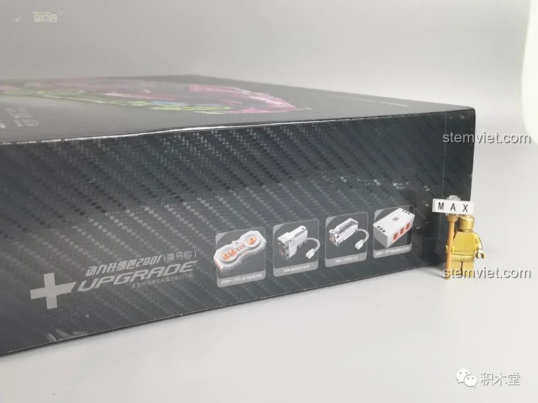 Thông tin về gói nâng cấp động cơ tùy chọn cho bộ lắp ráp Siêu xe thể thao màu hồng 9803.