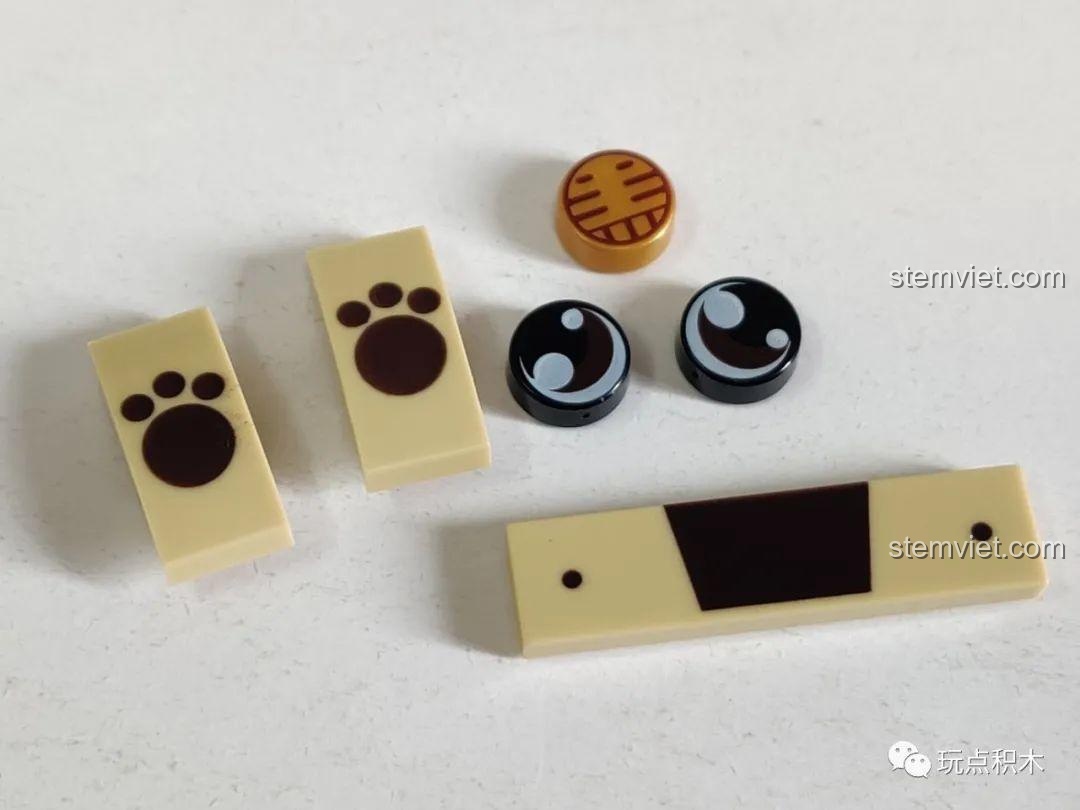 Mô hình lắp ráp GUDI Ba Trát Hắc 52054 Cách Cách nhìn từ góc nghiêng.