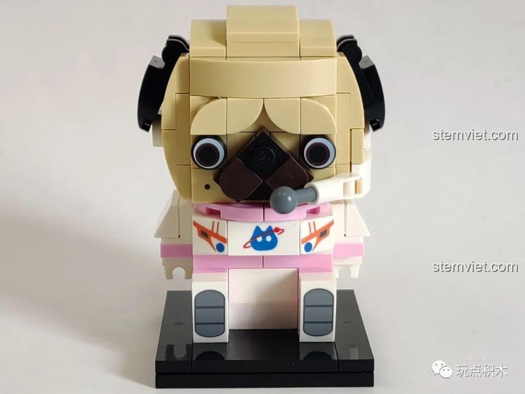 Các mảnh ghép chi tiết của mô hình GUDI 52051, thể hiện chất lượng in ấn của GUDI.