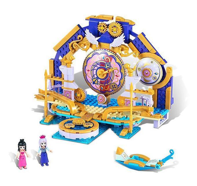 bộ lắp ghép Đồng hồ Bốn Mùa Ye Luoli GUDI 9045, đồ chơi lắp ráp Đồng hồ cổ tích Ye Luoli cho bé gái 6 tuổi, giá tốt