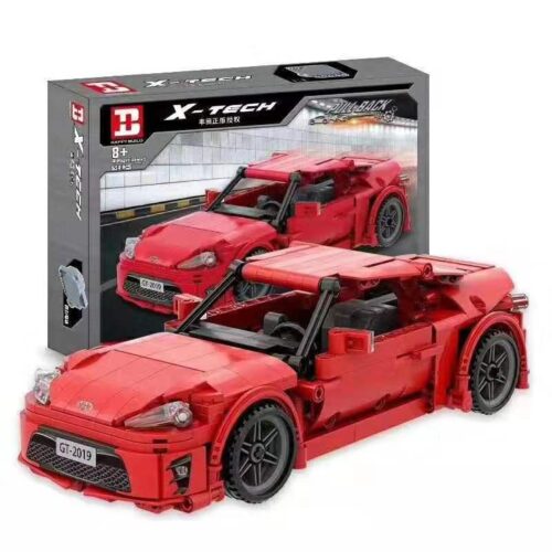 Mô hình xe đua Toyota GT86 YC-QC002 của Happy Build, bộ lắp ghép 534 mảnh cho bé trai 8 tuổi, giá rẻ.