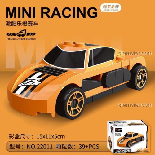 Toàn bộ dòng sản phẩm đồ chơi lắp ráp xe đua mini DECOOL Mini Racing Pacemaker.