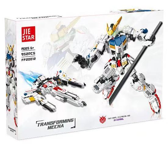 bộ lắp ghép Robot Biến Hình Chiến Đấu JIE STAR FF20012 giá rẻ cho bé trai 6 tuổi