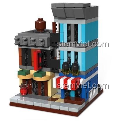 Ảnh render 3D chính thức của bộ đồ chơi xếp hình Jisi 1115, thể hiện sản phẩm một cách hoàn hảo.
