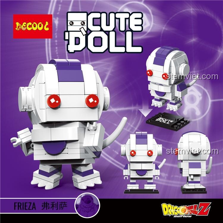 Các góc nhìn của bộ xếp hình Frieza 6824 từ Decool, tương thích LEGO, một lựa chọn thay thế tiết kiệm.